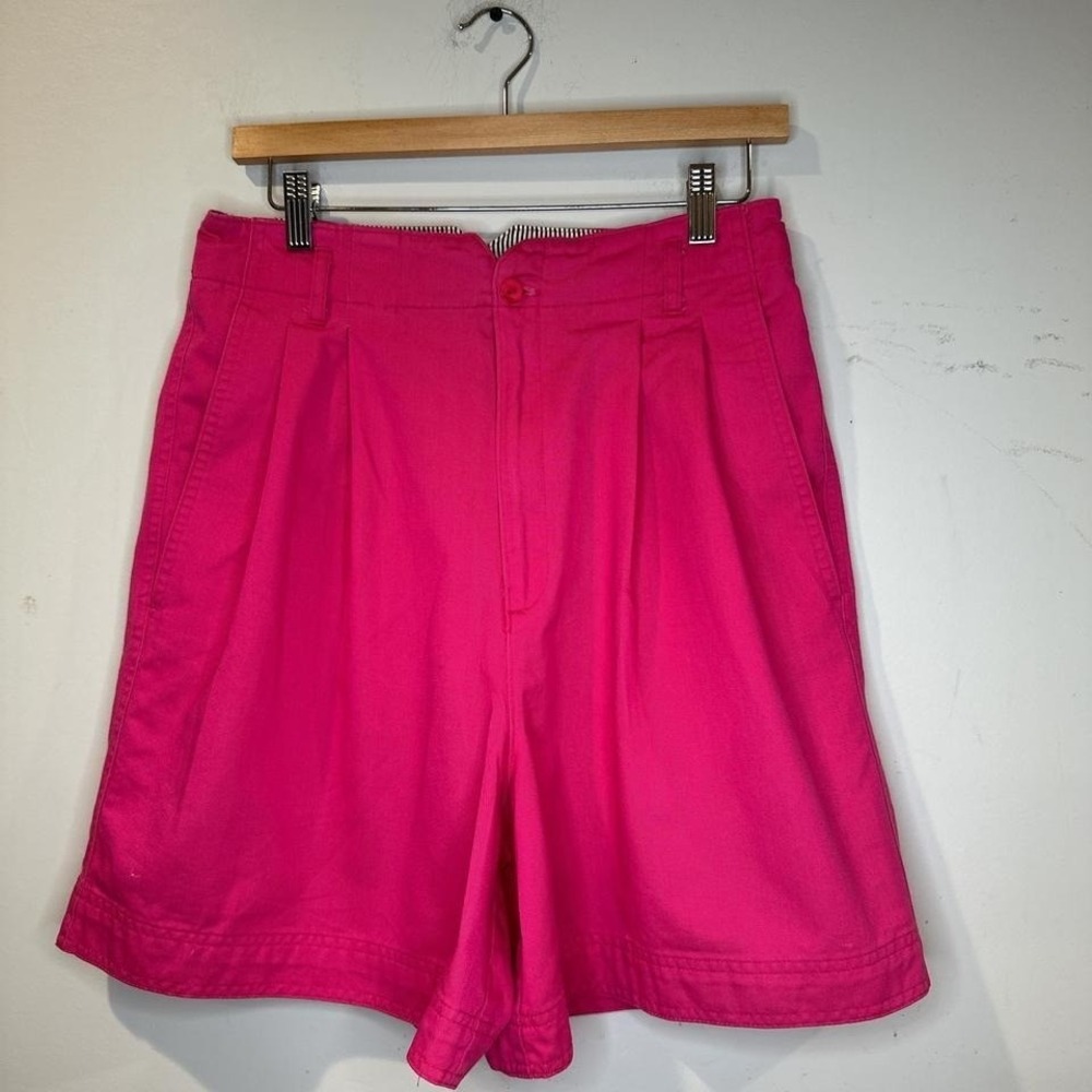 Vintage 1990s Pink pleated shorts 12 ‎ #indiesleaze #mcbling #kidcore #thrifted